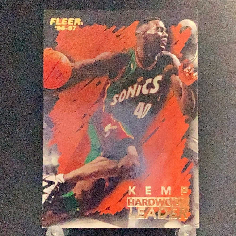 1996 Fleer Shawn Kemp Basketball Card!!